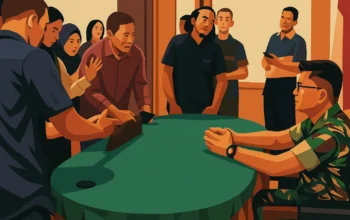 Ilustrasi - Wakil Kepala Penerangan Kodam (Waka Pendam) IX/Udayana Letkol Inf Amir Syarifudin berbicara kepada wartawan.