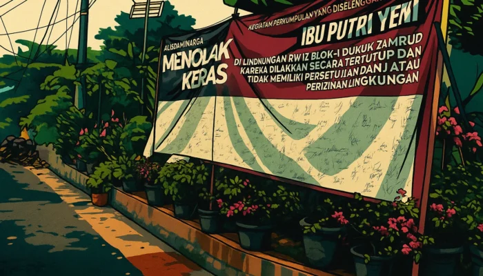Kontroversi “Umi Cinta” di Bekasi: Janji Masuk Surga Rp 1 Juta, Warga Gelar Aksi Penolakan