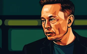 Ilustrasi - Elon Musk.
