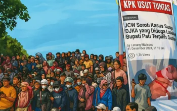 Ilustrasi - Aksi unjuk rasa menuntut Bupati Pati Sudewo mundur dari jabatannya, Rabu 13 Agustus 2025, diwarnai dengan spanduk dan banner berisi berbagai tuntutan.